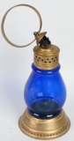 E. Miller Fixed Blue Globe Lantern