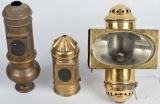 3-Brass Gauge Lanterns