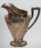 Delaware Hudson Water Pitcher Silver Plated