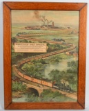 1897 Erie RR Worcester Salt Special Poster