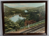 Erie Railroad Mile Post 188 Colorize Photo