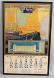 1929 Boston and Maine Calendar