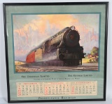 1930 Pennsylvania RR Calendar