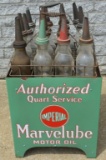 Imperial Marvelube Motor Oil Bottle Display
