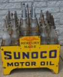 Sunoco Motor Oil Mercury Motor Oil Bottle Display