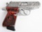LIMITED WALTHER PPK/S ENGRAVED SEMI AUTO PISTOL