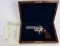 CASED FACTORY ENGRAVED PYTHON REVOLVER