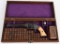 CASED ENGRAVED S&W No 2 OLD MODEL ARMY REVOLVER