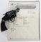 PRE WAR COLT DETECTIVE REVOLVER 1931