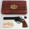 BOXED COLT DIAMOND BACK .22 REVOLVER