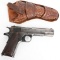 COLT WW1 SHIPPED 1911 GOVERNMENT .45 PISTOL