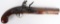 ENGLISH SARGANT BROTHERS FLINTLOCK BELT PISTOL