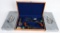 CASED/BOXED PR. COLT 1861 NAVY REVOLVERS