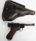 WW2 GERMAN BYF/41 P-08 LUGER WITH HOLSTER