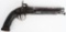 EARLY INTRICATE PERCUSSION PISTOL