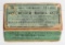 FULL SEALED WINCHESTER 1873 CARTRIDGES. 32-20 SHOT