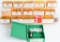 LOT OF .17 CALIBER AMMO, DIES, BULLETS