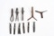 LARGE LOT ANTIQUE GUN TOOLS, LOADING , ETC