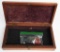 ENGLISH OAK COLT STYLE REVOLVER BOX
