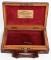 FINE COGSWELL & HARRISON LEATHER & OAK PISTOL CASE
