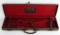 WM EVAN DOUBLE SHOTGUN OAK & LEATHER CASE
