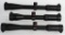 3 SIMMONS PROTARGET RIFLE SCOPES