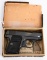 BOXED NEAR NEW COLT MODEL 1908 SEMI -AUTO .25