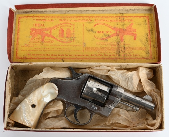 RARE BOXED COLT ARMY NAVY 3" REVOLVER