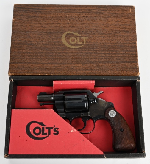 BOXED .32 POLICE COLT DETECTIVE REVOLVER