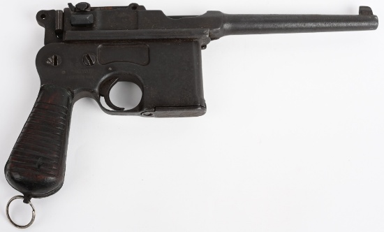 CHINESE COPY OF ASTRA MODEL 600 PISTOL W/ STOCK