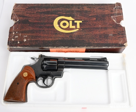 COLT PYTHON .357 MAGNUM WITH SIX INCH BARREL
