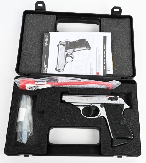 WALTHER PPK/S .22 LONG RIFLE NICKEL FINISH