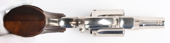 COLT FACTORY NICKEL COBRA REVOLVER