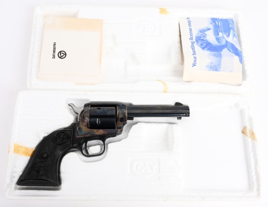 UN-FIRED COLT PEACEMAKER .22 COMBO SINGLE ACTION