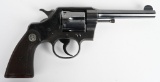 POLICE MARKED COLT OFFICIAL POLICE REVOLVER