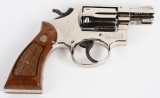 SMITH & WESSON MODEL 12-2 NICKEL AIRWEIGHT