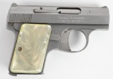 BAUER .25 STAINLESS SEMI AUTO POCKET PISTOL