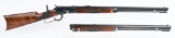 AS NEW .44 WINCHESTER DELUXE 1892 TWO BARREL SET