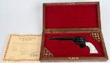ENGRAVED & GOLD INLAY 2ND GEN. COLT SAA REVOLVER