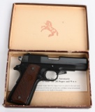 BOXED .38 SUPER COLT LIGHTWEIGHT COMMANDER 1950