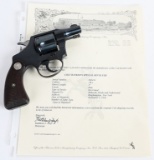 SCARCE HIGH CONDITION COLT BANKERS .22 REVOLVER