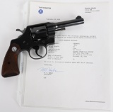 SCARCE COLT MARSHALL REVOLVER - 1954
