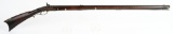 CIRCA 1840'S PERCUSSION FULL STOCK KENTUCKY RIFLE