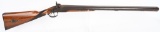 W. PARKER PERCUSSION DOUBLE SHOTGUN.