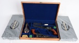 CASED/BOXED PR. COLT 1861 NAVY REVOLVERS