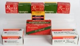 (9) FULL BOXES / BRICKS OF ASSORTED .22 RIMFIRE