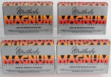 FOUR FULL BOXES MODERN WEATHERBY .257 MAGNUM