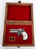 CASED FACTORY NICKEL REMINGTON MODEL 95 DERINGER