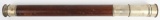ANTIQUE ROSS LONDON LEATHER COVERED TELESCOPE