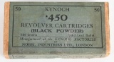 RARE FULL SEALED BOX KYNOCH .450 BLACK POWDER
